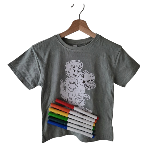 shirt kleurplaat